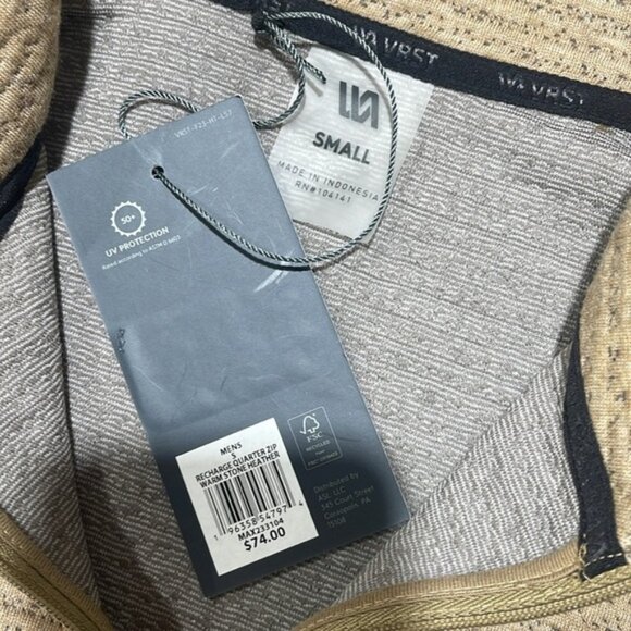 VRST Men's Recharge Lunar Fleece 1/4 Zip - Picture 10 of 12